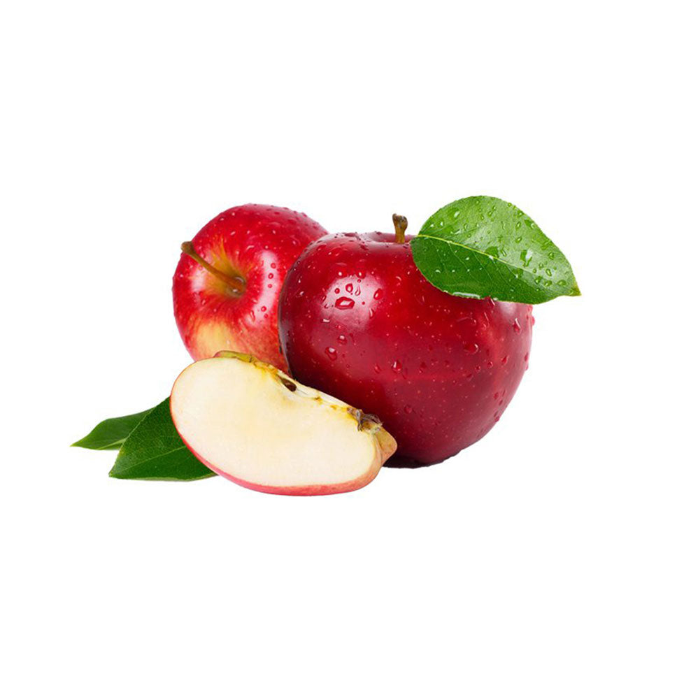 Manzana roja orgánica fresca